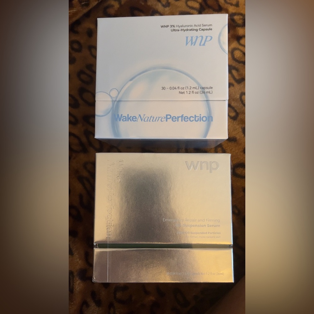 WNP Emergency Repair & Firming Oil-Suspension Serum & WNP 3% Hyaluronic Acid